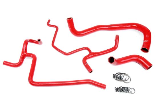 Picture of HPS Performance Radiator Coolant Hose Kit - 57-1645-RED