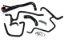 Picture of HPS Performance Radiator Coolant Hose Kit - 57-1646-BLK