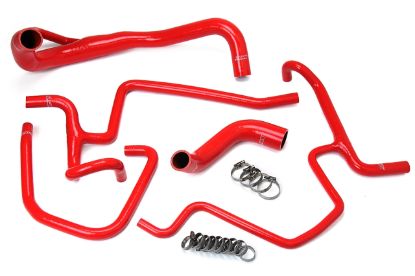 Picture of HPS Performance Radiator Coolant Hose Kit - 57-1646-RED
