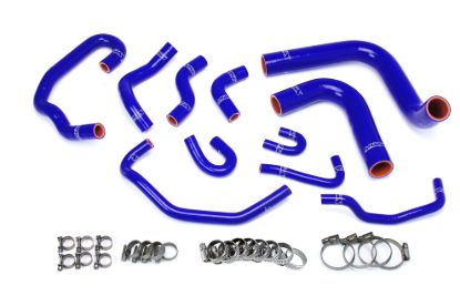 Picture of HPS Performance Radiator Coolant Hose Kit - 57-1654-BLUE