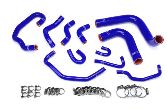 Picture of HPS Performance Radiator Coolant Hose Kit - 57-1654-BLUE