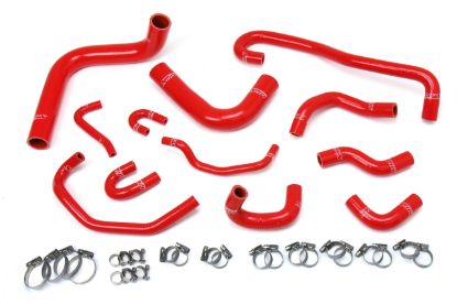 Picture of HPS Performance Radiator Coolant Hose Kit - 57-1656-RED