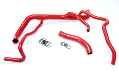 Picture of HPS Performance Radiator Coolant Hose Kit - 57-1664-RED