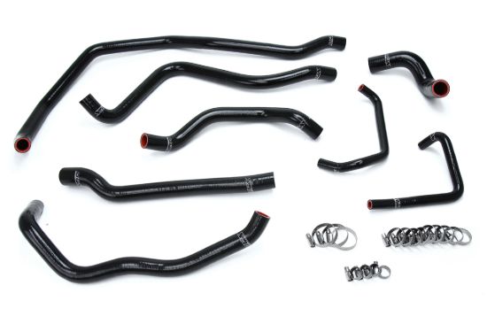 Picture of HPS Performance Radiator Coolant Hose Kit - 57-1666-BLK