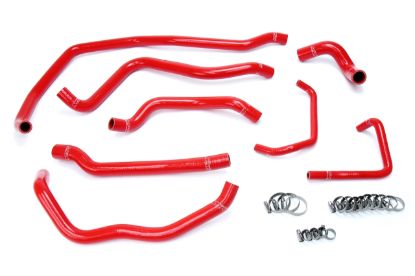 Picture of HPS Performance Radiator Coolant Hose Kit - 57-1666-RED