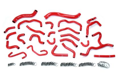 Picture of HPS Performance Radiator Coolant Hose Kit - 57-1670-RED