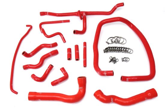 Picture of HPS Performance Radiator Coolant Hose Kit - 57-1674-RED