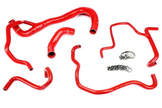 Picture of HPS Performance Radiator Coolant Hose Kit - 57-1675-RED