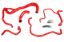 Picture of HPS Performance Radiator Coolant Hose Kit - 57-1675-RED