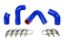 Picture of HPS Performance Automatic Transmission Oil Cooler Hose - 57-1708-BLUE