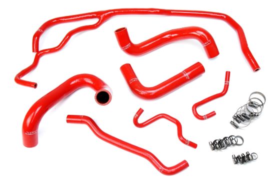 Picture of HPS Performance Radiator Coolant Hose Kit - 57-1725-RED