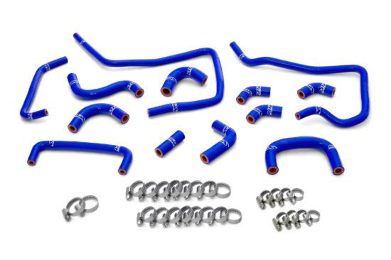 Picture of HPS Performance Radiator Coolant Hose Kit - 57-1807-BLUE