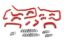 Picture of HPS Performance Radiator Coolant Hose Kit - 57-1807-RED