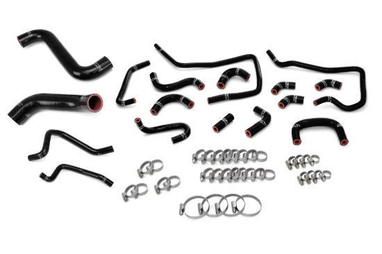 Picture of HPS Performance Radiator Coolant Hose Kit - 57-1813-BLK