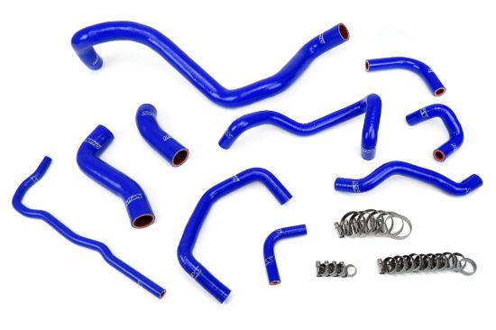 Picture of HPS Performance Radiator Coolant Hose Kit - 57-1838-BLUE