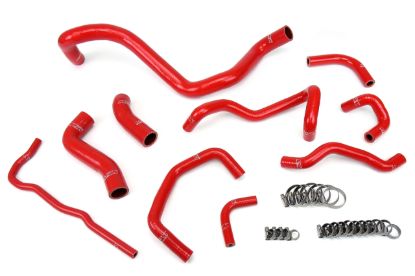 Picture of HPS Performance Radiator Coolant Hose Kit - 57-1838-RED