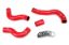 Picture of HPS Performance Radiator Coolant Hose Kit - 57-1847-RED