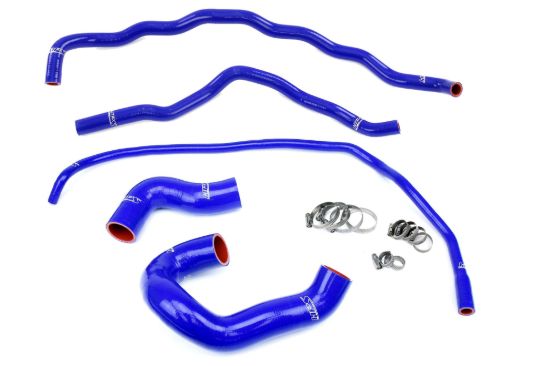 Picture of HPS Performance Radiator Coolant Hose Kit - 57-1860-BLUE
