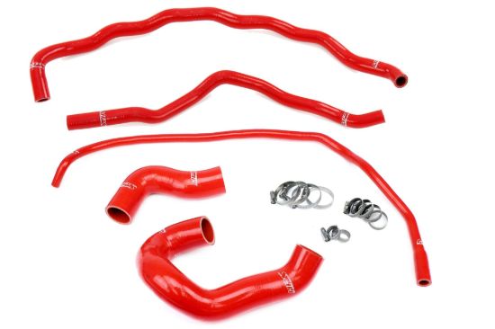 Picture of HPS Performance Radiator Coolant Hose Kit - 57-1860-RED