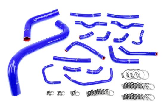 Picture of HPS Performance Radiator Coolant Hose Kit - 57-1912-BLUE