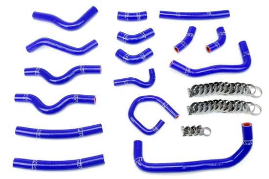 Picture of HPS Performance Radiator Coolant Hose Kit - 57-1913-BLUE