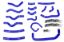 Picture of HPS Performance Radiator Coolant Hose Kit - 57-1913-BLUE