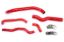Picture of HPS Performance Radiator Coolant Hose Kit - 57-1973-RED