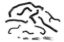 Picture of HPS Performance Radiator Coolant Hose Kit - 57-1997-BLK