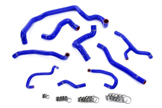 Picture of HPS Performance Radiator Coolant Hose Kit - 57-1997-BLUE
