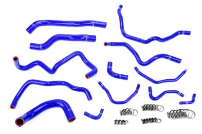 Picture of HPS Performance Radiator Coolant Hose Kit - 57-2004-BLUE