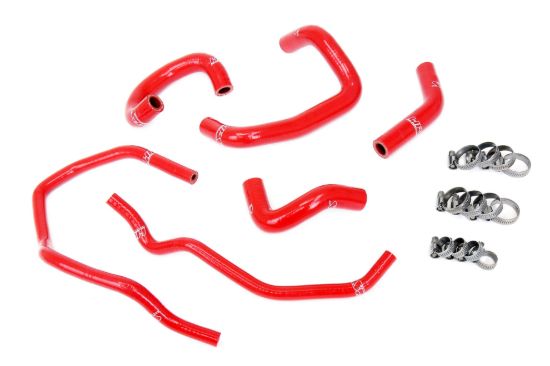 Picture of HPS Performance Radiator Coolant Hose Kit - 57-2014-RED