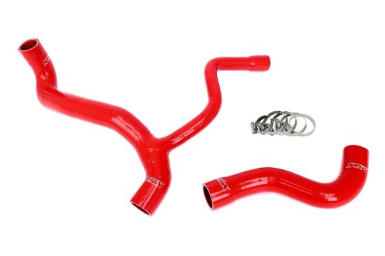 Picture of HPS Performance Radiator Coolant Hose Kit - 57-2040-RED