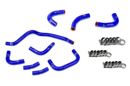 Picture of HPS Performance Radiator Coolant Hose Kit - 57-2079-BLUE