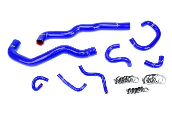Picture of HPS Performance Radiator Coolant Hose Kit - 57-2081-BLUE
