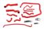 Picture of HPS Performance Radiator Coolant Hose Kit - 57-2088-RED