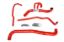 Picture of HPS Performance Radiator Coolant Hose Kit - 57-2090-RED