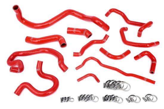 Picture of HPS Performance Radiator Coolant Hose Kit - 57-2098-RED
