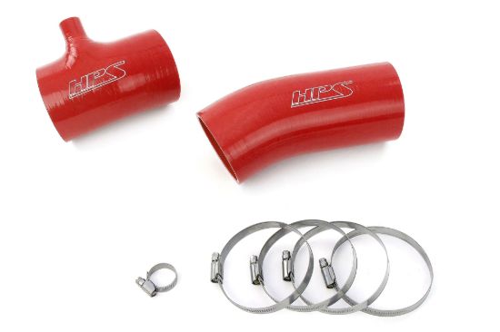 Picture of HPS Performance Engine Air Intake Hose - 57-2104-RED
