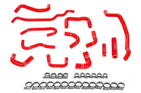 Picture of HPS Performance Radiator Coolant Hose Kit - 57-2131A-RED