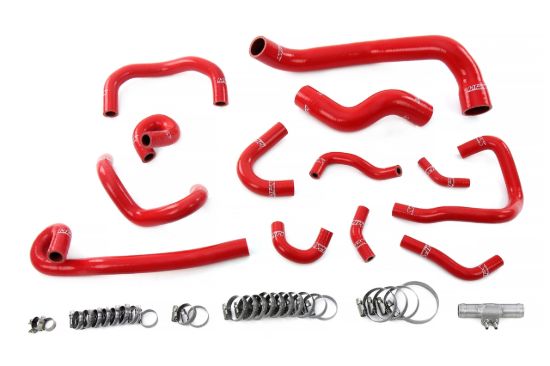 Picture of HPS Performance Radiator Coolant Hose Kit - 57-2135-RED