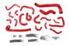 Picture of HPS Performance Radiator Coolant Hose Kit - 57-2136-RED