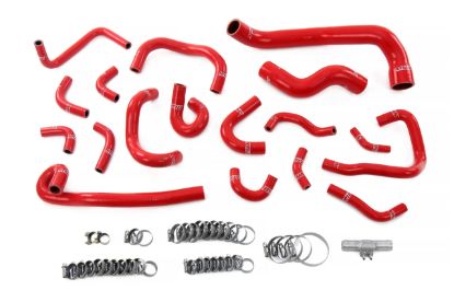 Picture of HPS Performance Radiator Coolant Hose Kit - 57-2136-RED