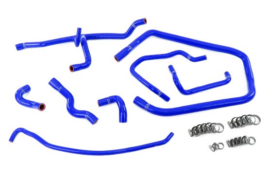 Picture of HPS Performance Radiator Coolant Hose Kit - 57-2137-BLUE