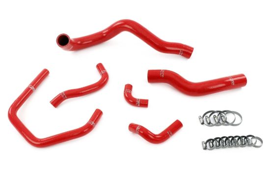 Picture of HPS Performance Radiator Coolant Hose Kit - 57-2147-RED