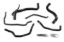 Picture of HPS Performance Radiator Coolant Hose Kit - 57-2149-BLK