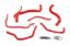 Picture of HPS Performance Radiator Coolant Hose Kit - 57-2149-RED