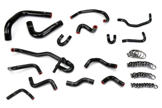 Picture of HPS Performance Radiator Coolant Hose Kit - 57-2191-BLK