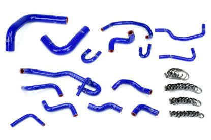 Picture of HPS Performance Radiator Coolant Hose Kit - 57-2191-BLUE
