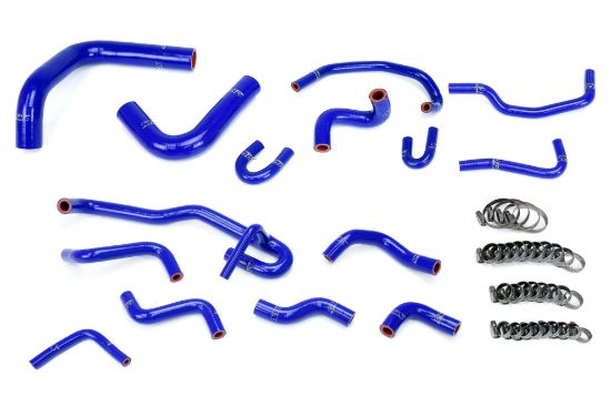 Picture of HPS Performance Radiator Coolant Hose Kit - 57-2191-BLUE