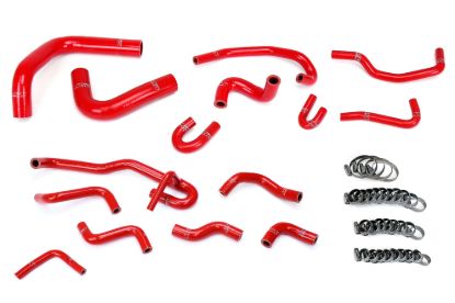 Picture of HPS Performance Radiator Coolant Hose Kit - 57-2191-RED